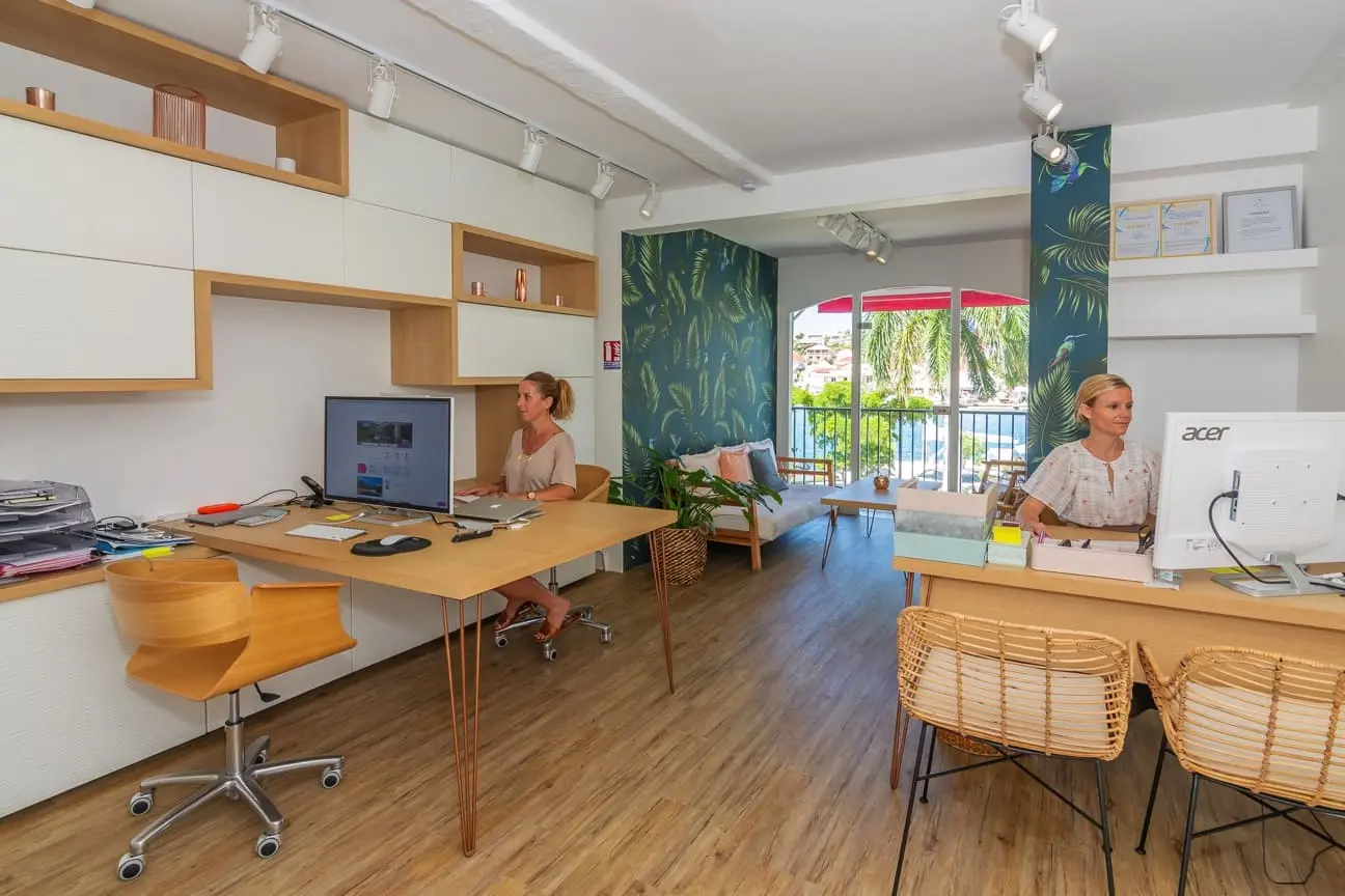 The team at the Corcoran St Barth office in Gustavia